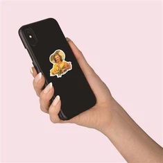 מדבקת אישה סקסית וינטג'